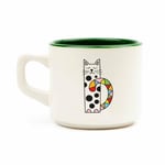 Etnik Kedi Beyaz Venüs Kupa - Hediyelik Kupa Fincan Mug