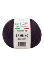 Etrofil Bambino Lux Wool 70317 - PATLICAN MORU