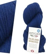 Etrofil Falkland Worsted, Cobalt 75175