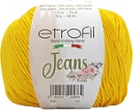 Etrofil Jeans sarı örgü ipliği