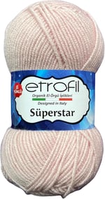 Etrofil SÜPERSTAR 77012-VİZON VİZON Polyester Ipli İpi Örgü İpi