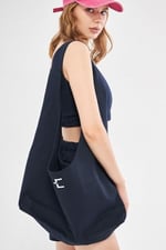 evable BOON BAG Lacivert Büyük Askılı Tote Çanta lacivert Standart