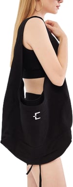 evable BOON BAG Siyah Büyük Askılı Tote Çanta siyah Standart