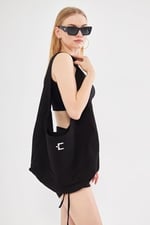 evable BOON BAG Siyah Büyük Askılı Tote Çanta siyah Standart