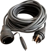 Evden Elektrikli Araba Şarj Uzatma Kablosu Topraklı%100 Bakır 3x2.5mm (SİYAH, 20 METRE) - Seçenekler: 1 METRE, 2 METRE, 3 METRE, 4 METRE, 5 METRE, 10 METRE...