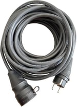 Evden Elektrikli Araba Şarj Uzatma Kablosu Topraklı%100 Bakır 3x2.5mm (SİYAH, 20 METRE) - Seçenekler: 1 METRE, 2 METRE, 3 METRE, 4 METRE, 5 METRE, 10 METRE...