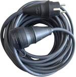 Evden Elektrikli Araba Şarj Uzatma Kablosu Topraklı%100 Bakır 3x2.5mm (SİYAH, 20 METRE) - Seçenekler: 1 METRE, 2 METRE, 3 METRE, 4 METRE, 5 METRE, 10 METRE...