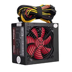 Everest EPS-600A Real 600W 12cm Fan 4*SATA Aktif PFC Oyuncu PC Destekli Power Supply