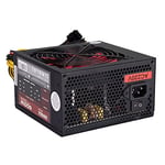Everest EPS-600A Real 600W 12cm Fan 4*SATA Aktif PFC Oyuncu PC Destekli Power Supply