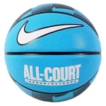 Everyday All Court 8P Graphic Deflated Unisex Mavi Basketbol Topu N.100.4370.409.07