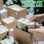 EVG Evergreen Goods Ltd 50 Yaprak A4 Beyaz Kendinden Yapışkanlı Mat Etiket Kağıdı | Mürekkep Püskürtmeli ve Lazer Yazıcılar için Dayanıklı Fotoğraf Kağıdı | Özelleştirilebilir Evrensel Etiketler için