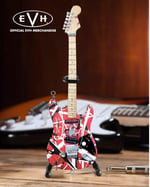 EVH Minature Guitars EVH Frankenstein Mini Replika Gitar Van Halen (EVH001), kırmızı ve beyaz, kırmızı/beyaz