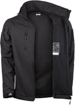 EVOLİTE ALPHA TACTİCAL SOFTSHELL ERKEK OUTDOOR MONT SİYAH