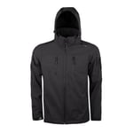 EVOLİTE ALPHA TACTİCAL SOFTSHELL ERKEK OUTDOOR MONT SİYAH