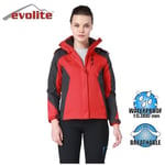 Evolite Diva Bayan 3in1 Gri/Kırmızı Mont L