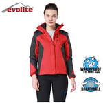 Evolite Diva Bayan 3in1 Gri/Kırmızı Mont S