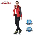 Evolite Diva Bayan 3in1 Gri/Kırmızı Mont S