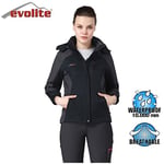 Evolite Diva Bayan 3in1 Gri/Siyah Mont
