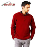 Evolite Fuga Bay Mikro Polar Sweater - Bordo L