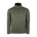 Evolite Fuga Bay Mikro Polar Sweater - Haki
