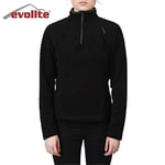 Evolite Fuga Bayan Mikro Polar Sweater - Siyah
