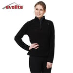 Evolite Fuga Bayan Mikro Polar Sweater - Siyah