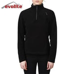 Evolite Fuga Bayan Mikro Polar Sweater - Siyah