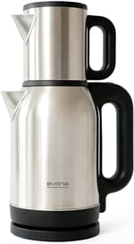 Evona Çelik 2 In 1 Çay Makinesi Su Isıtıcısı & Çaycı Steeltea