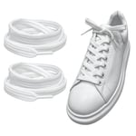 Exclusive 120 cm Yassı Spor Ayakkabı Bağcığı, Çift Katmanlı Örgülü Sneakers Bağcık, 1 Çift
