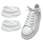 Exclusive 120 cm Yassı Spor Ayakkabı Bağcığı, Çift Katmanlı Örgülü Sneakers Bağcık, 1 Çift