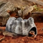 Exo Terra Wet Rock, seramik mağara, sürüngenler, amfibiler ve omurgasızlar için nemli saklama yeri, su rezervuarlı, nem depolamak için seramik mağan, büyük