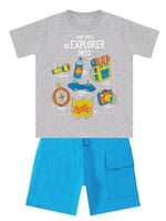 Explorer Erkek Çocuk T-shirt Şort Takım