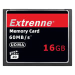 Extreme 16GB Kompakt Flaş Bellek Kartı 60MB/s Kamera CF Kartı
