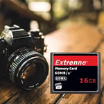 Extreme 16GB Kompakt Flaş Bellek Kartı 60MB/s Kamera CF Kartı
