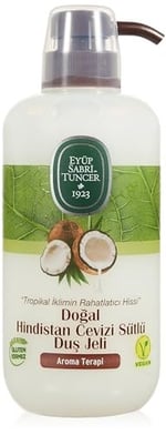 Eyüp Sabri Tuncer Doğal Hindistan Cevizi Sütlü Duş Jeli (600 Ml) - Seçenekler: 600ml, 600ml (2 paketi), 600ml (4 paketi), Pack of 2