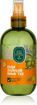 Eyüp Sabri Tuncer Doğal Zeytinyağlı Bebek Yağı, Pet Şişe, 1 Paket, 280 ml - Seçenekler: 280 ml (Pack of 1), 280 ml (Pack of 1) (4 paketi)