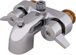 Ez-Flo 11129 Add-On Shower Diverter Bathcock Polished Chrome