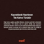 Ezel Türk Kahvesi – Az Kavrulmuş ve Taze Öğütülmüş 250gr - Zipli Ambalaj