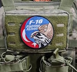 F16 Fighting Falcon Patch Yama Havacı Peç- PEÇ