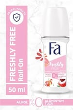 Fa Freshly Free Greyfurt & Liçi Kadın Roll-On 1 Adet - Seçenekler: Tekli, İkili
