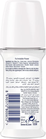 Fa Invisible Power Kadın Terleme Karşıtı Roll-On 50 ml 1 Adet