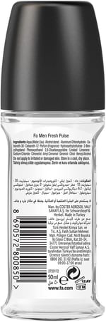 Fa Men Fresh Pulse Terleme Karşıtı Roll-On 50 ml Erkek 1 Adet