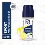 Fa Sport Erkek Roll-On 50 ml Turunçgil Aromalı 1 Adet - Seçenekler: Tekli, İkili