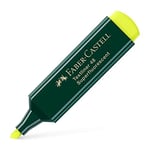Faber-Castell 1548 Fosforlu Kalem Sarı, Uzun Ömürlü, Yeniden Doldurulabilir, Dayanıklı Plastik Gövde