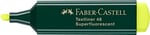 Faber-Castell 1548 Fosforlu Kalem Sarı, Uzun Ömürlü, Yeniden Doldurulabilir, Dayanıklı Plastik Gövde