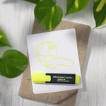 Faber-Castell 154807 - Fosforlu Kalem 48 Sarı, Doldurulabilir, Textliner Superfluorescent, 10 Adet