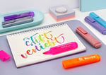 Faber-Castell 154807 - Fosforlu Kalem 48 Sarı, Doldurulabilir, Textliner Superfluorescent, 10 Adet