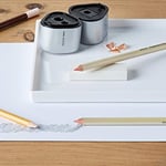 Faber-Castell 188121 - Silgi 7081 N PVC içermez, plastik, beyaz