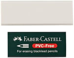 Faber-Castell 188121 - Silgi 7081 N PVC içermez, plastik, beyaz