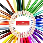 Faber-Castell 36 Renk Boya Kalemi, Canlı ve Parlak Renkler, Kırılmaya Dayanıklı Uçlar, Ergonomik Tasarım, Karton Kutu, Okul ve Sanat İçin Uygun